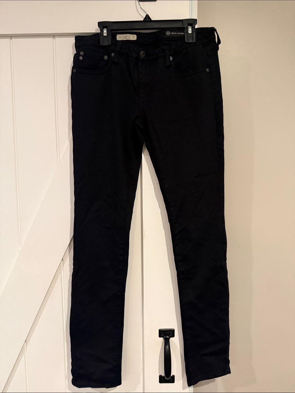 AG The Legging Black Super Skinny Jeans